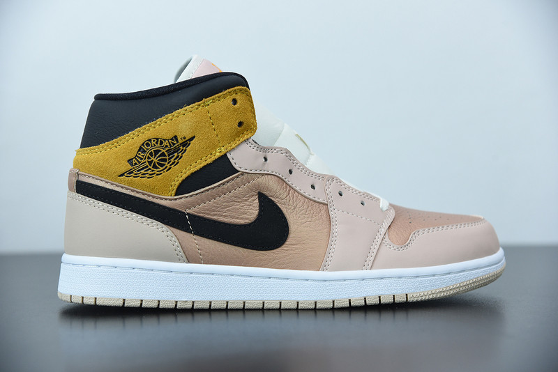 wmns air jordan 1 mid se ''particle beige'' dd2224 -200
