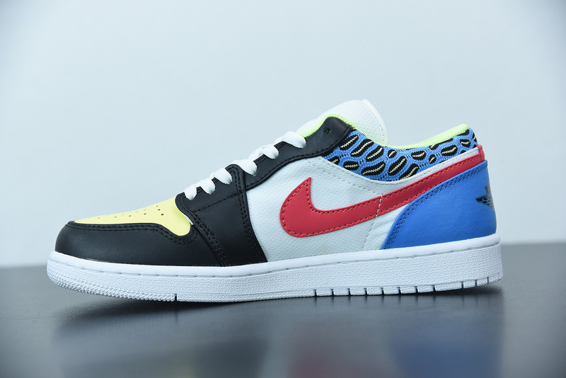 air jordan 1 low gs ‘funky patterns’ dh5927-006