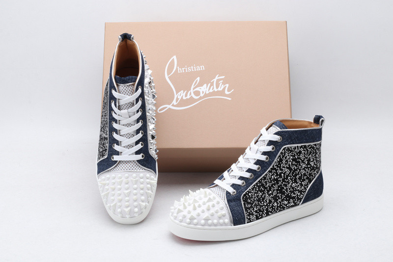 chian louin high top sneaker