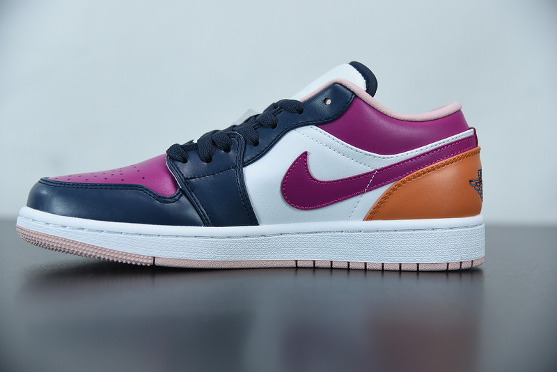air jordan 1 low purple magenta dj4342-400