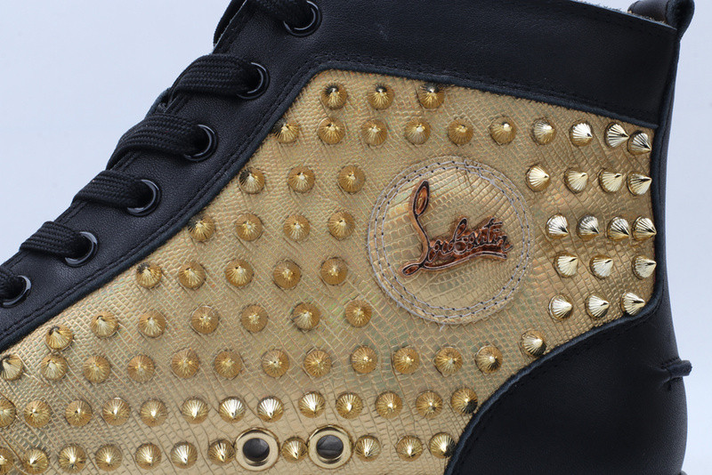 chian louin high top sneaker