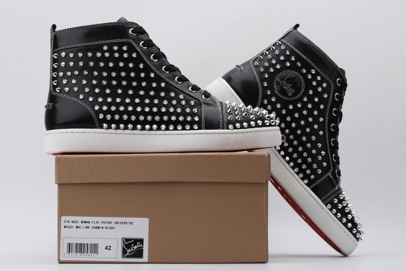 chian louin high top sneaker
