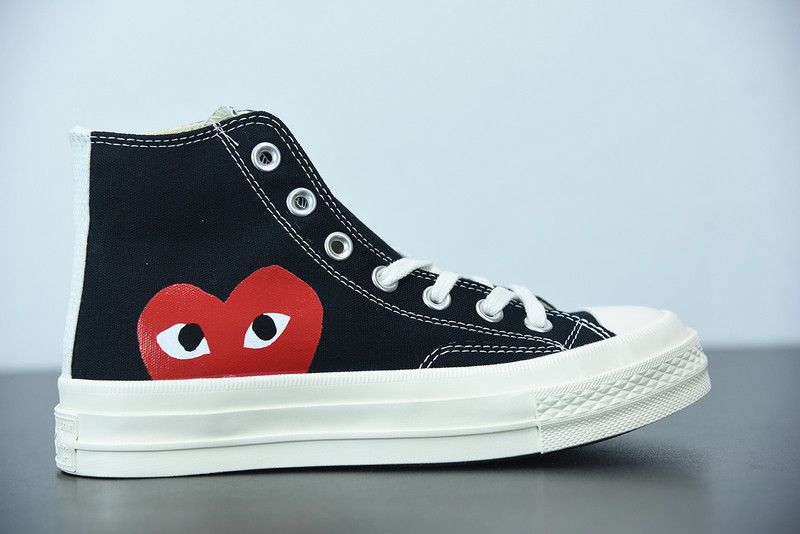 cdg play x converse