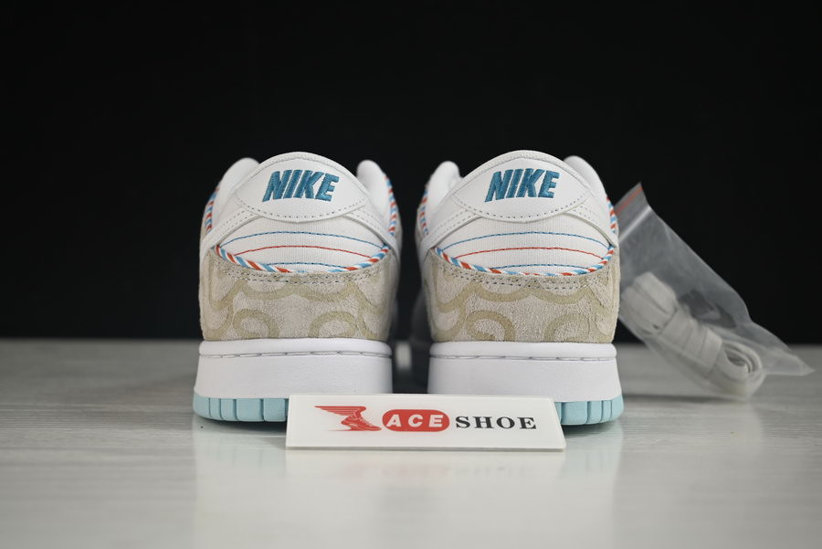 nike sb dunk low “barber shop” dh7614-500
