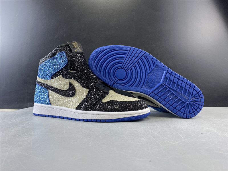 air jordan 1 x fragment design “glitter” ck5566-400