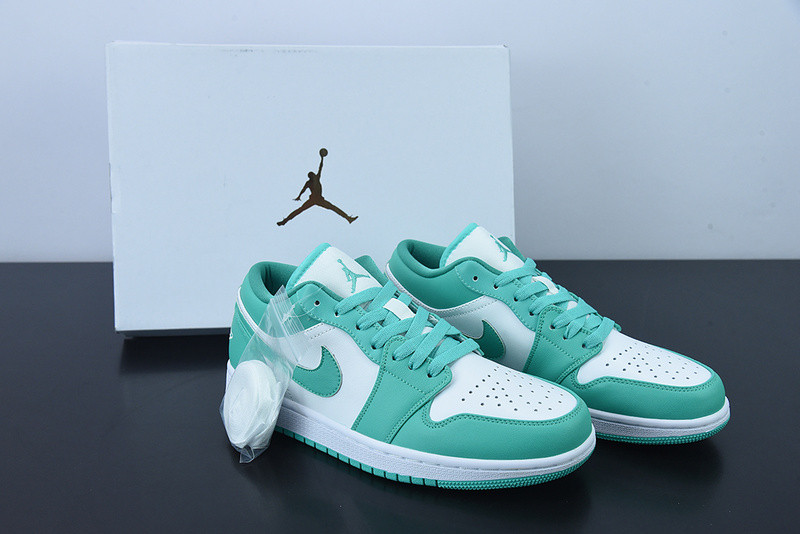 air jordan 1 low turquoise dc0774-132