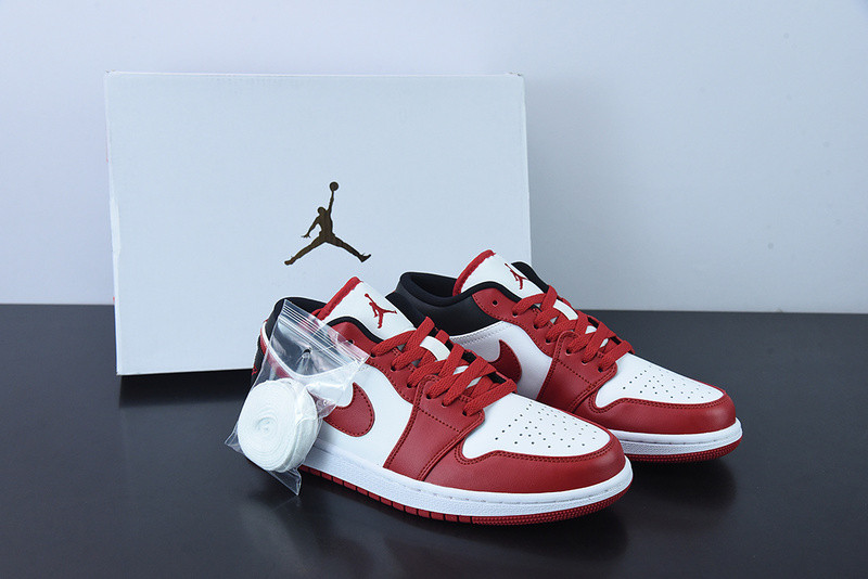 air jordan 1 low reverse black toe (w) dc0774-160