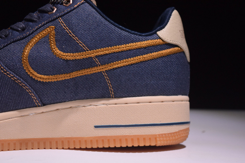 nike air force 1 low premium "denim" 318775-404