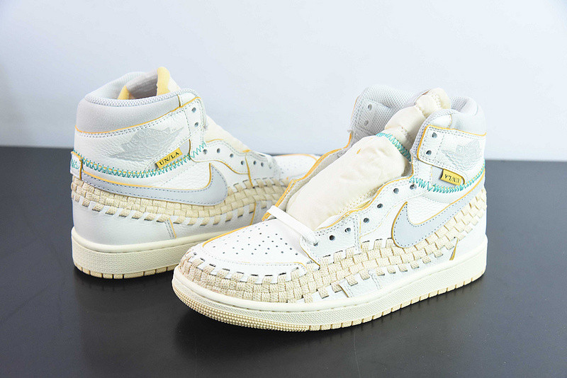 union x air jordan 1 high og woven fd2565-100