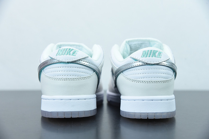 nike sb dunk low diamond S*pply co white diamond bv1310-100