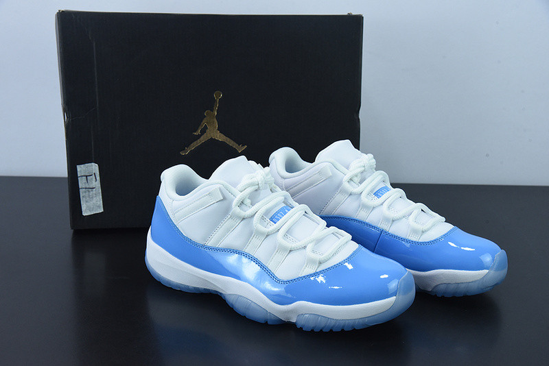 air jordan 11 retro low "carolina 2017 release" 528895-106
