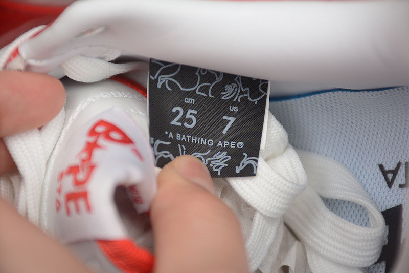 a bathing ape bape sk8 sta red