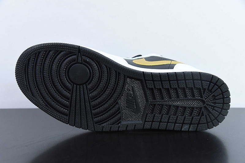 air jordan 1 low “gold swoosh” 553558-172