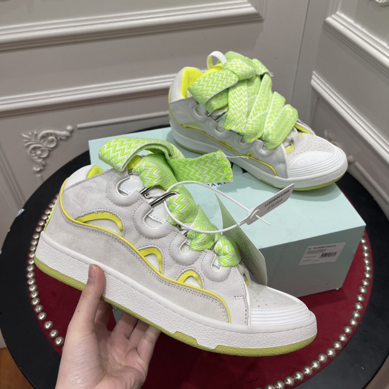 lanvin curb sneaker