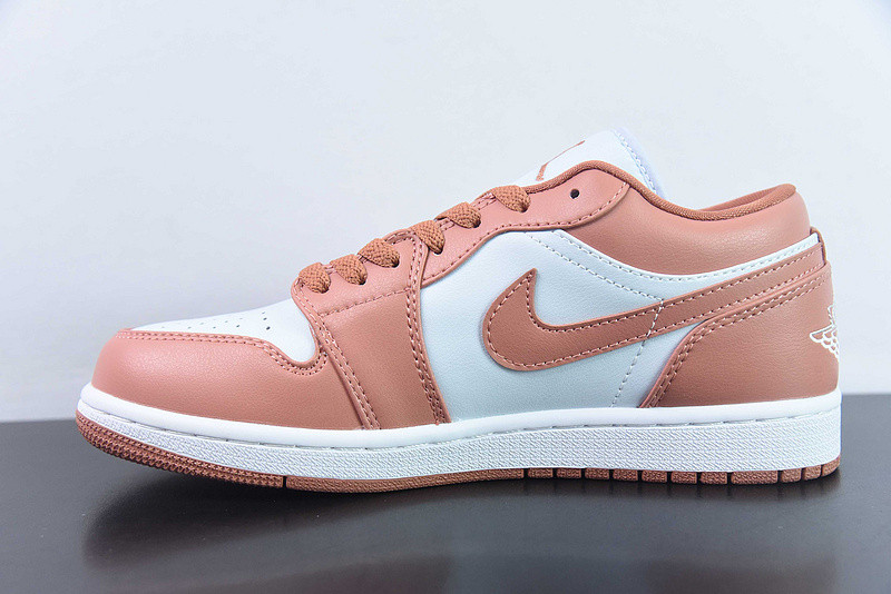 air jordan 1 low "pink salmon" dc0774-080