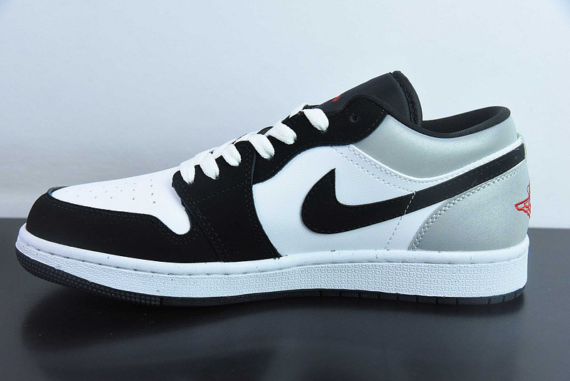 Air Jordan 1 Low SE White Fire Red Black Matte Silver HF3148-106