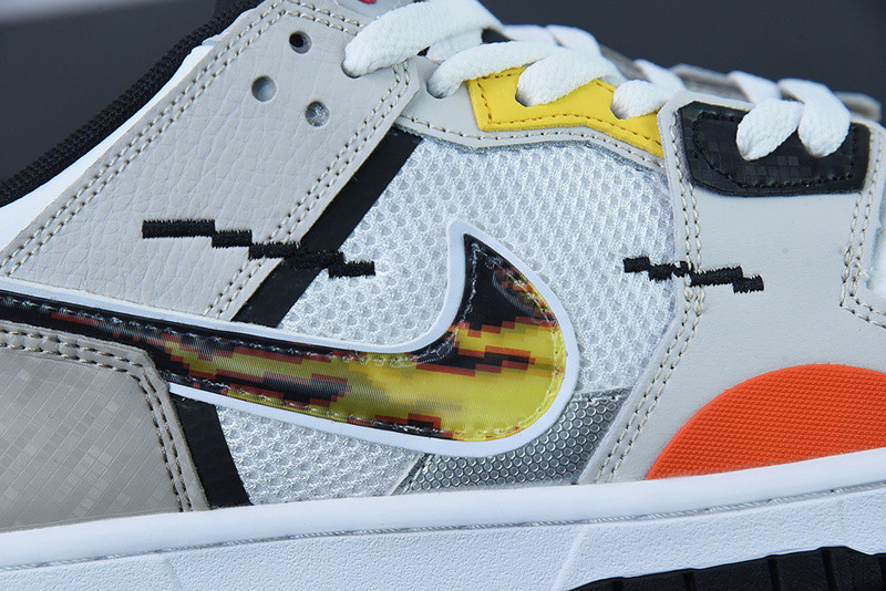 nike dunk low scrap "mighty swhers" dx6058-101