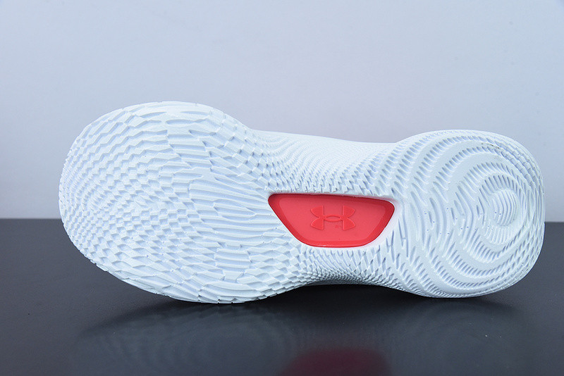 under armour curry 4 flotro white red 3024861-100