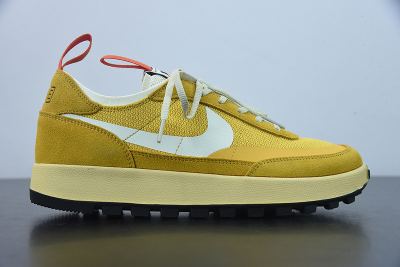 tom sachs x nikecraft general purpose shoe in yellow da6672-700