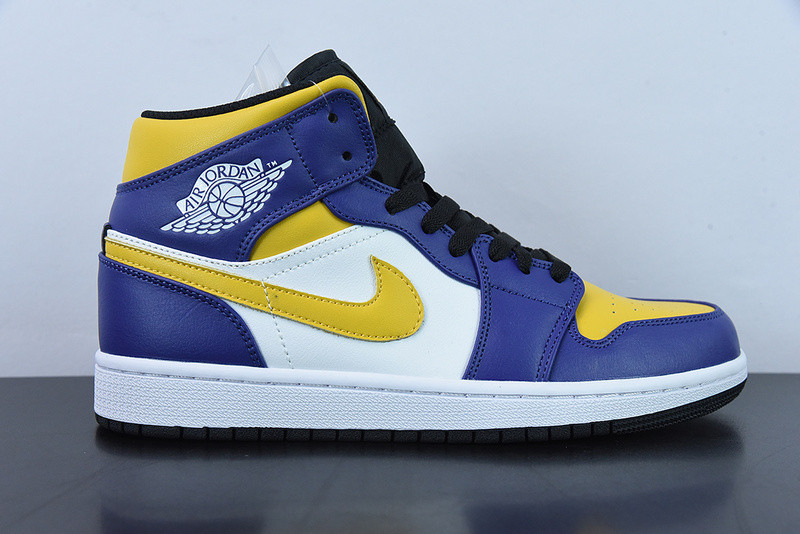 air jordan 1 mid “lakers” dq8426-517