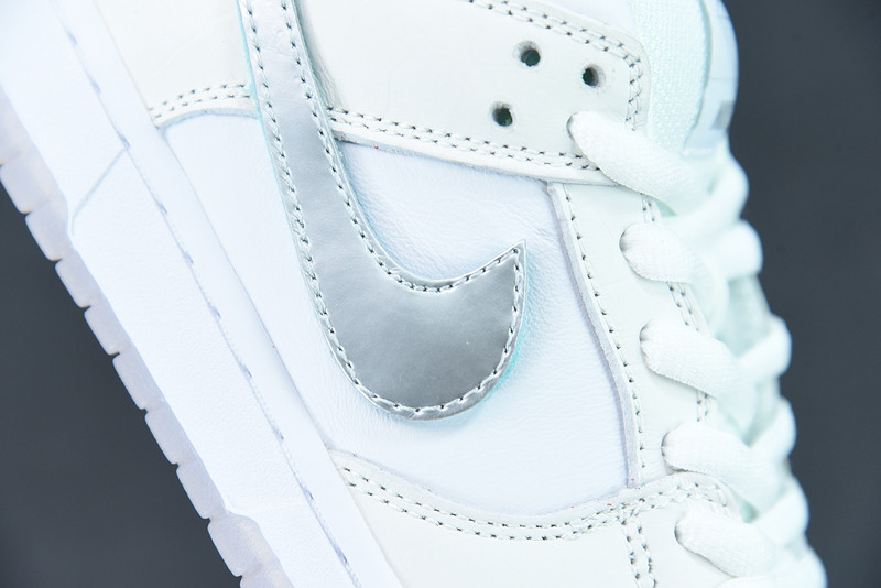 nike sb dunk low diamond S*pply co white diamond bv1310-100