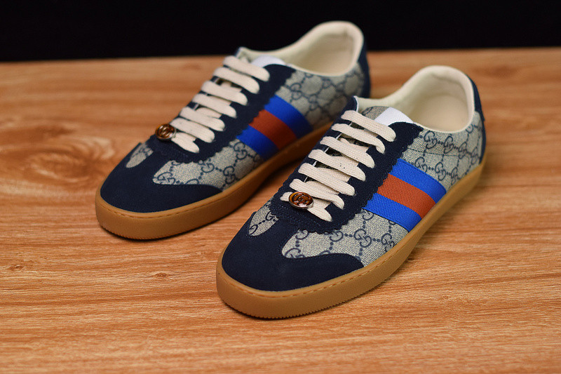 g*u*i jbg leather and suede