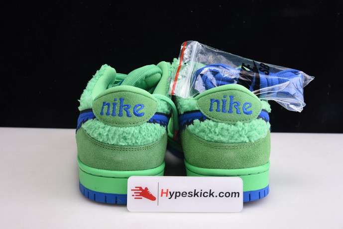 grateful dead x nike sb dunk low “green bear” cj5378-300