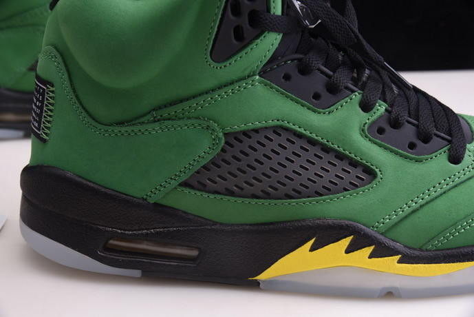 air jordan 5 oregon ducks ck6631-307