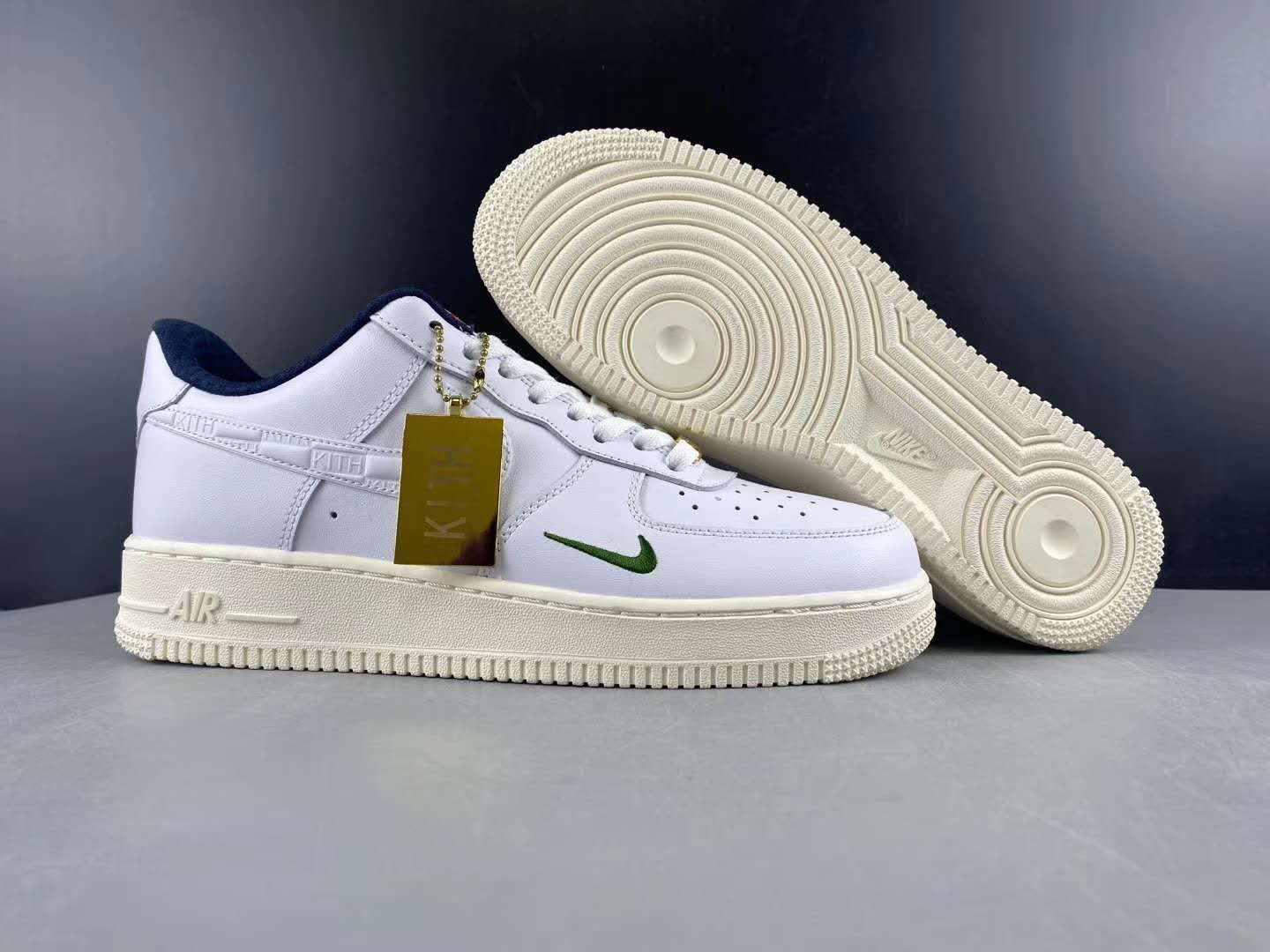 kith xnike air force 1''07 joint low-top casual sneakers cu2980-193